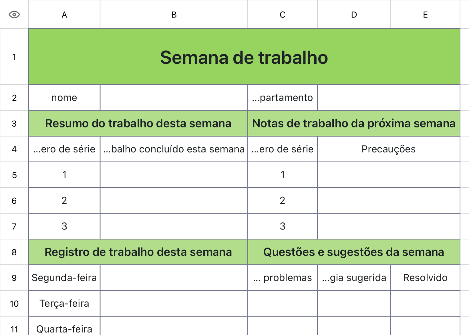 Semana de trabalho 3